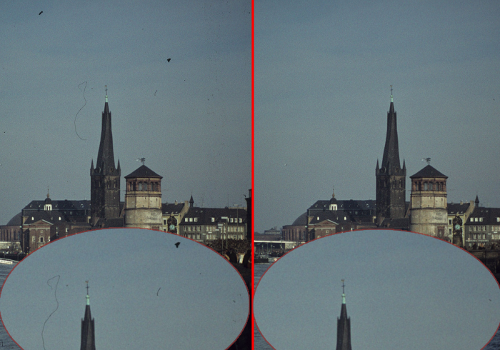 Vorteile durch Image Correction and Enhancement (ICE)