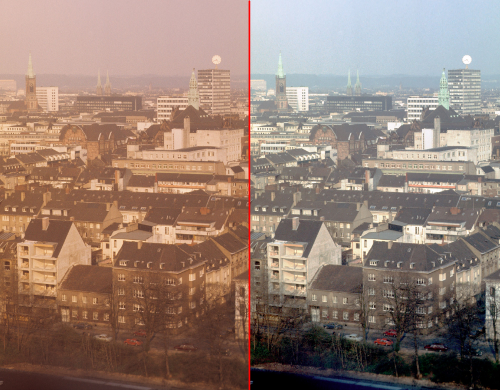 Vorteile durch Digital Restoration of Colours und Grain Equalisation and Management (Digital ROC/GEM)